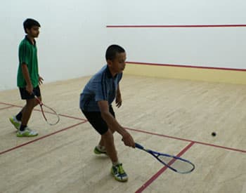 squash court